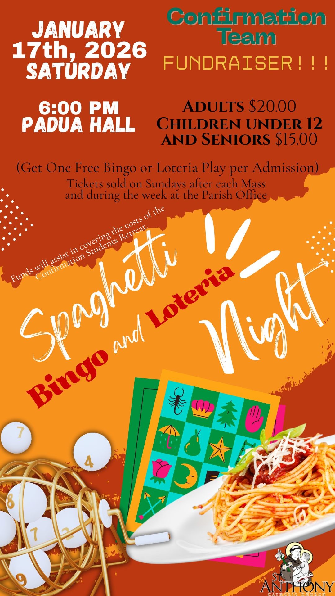 Brown Orange Brush Spaghetti Promotion Instagram Story