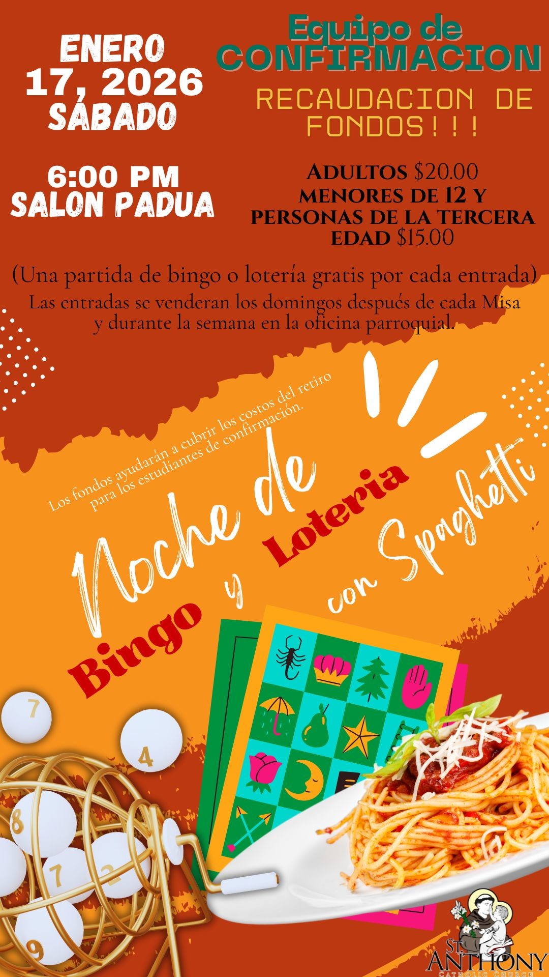 Brown Orange Brush Spaghetti Promotion Instagram Story 1