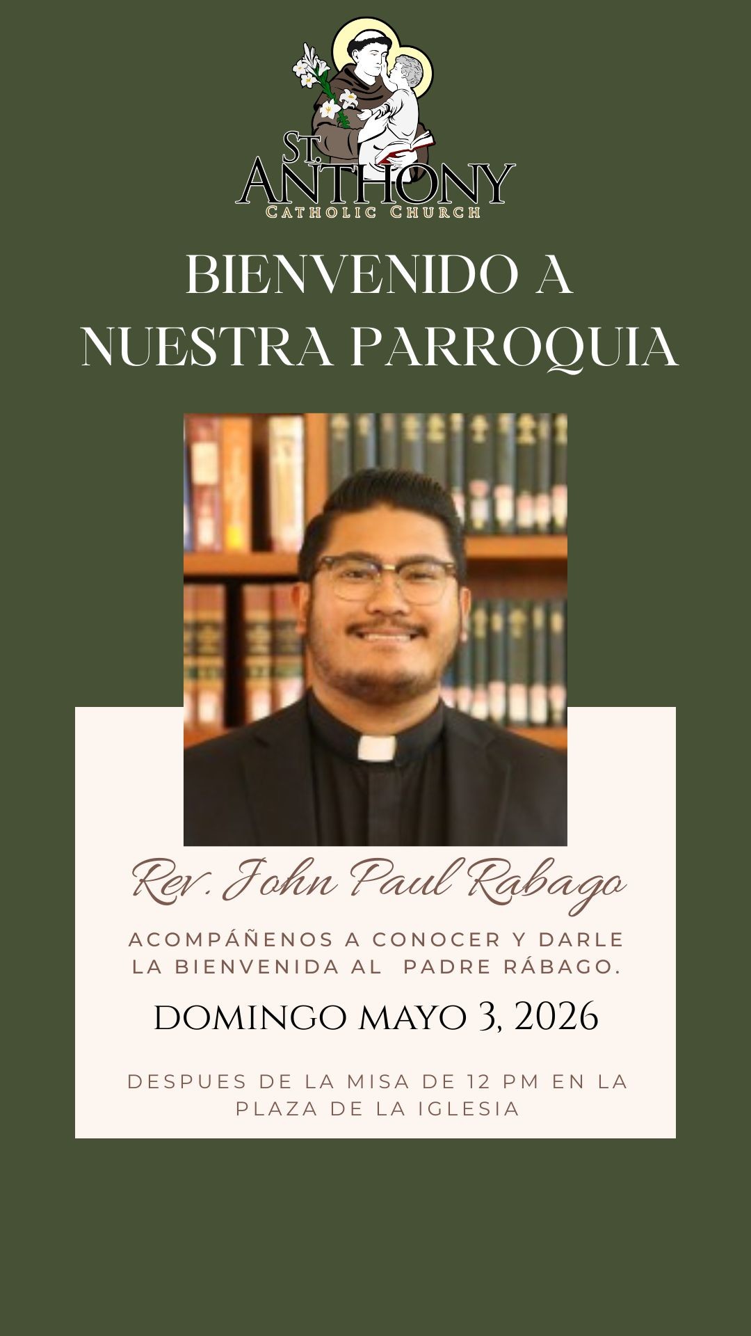 Dark Green Welcoming Team Your Story 1