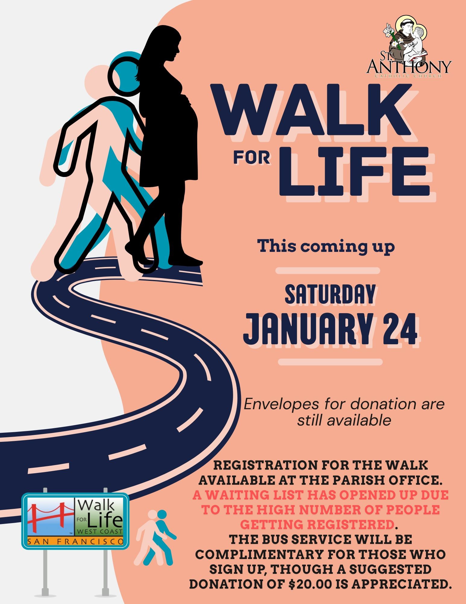 Orange Blue Illustrative Walkathon Event Flyer 4