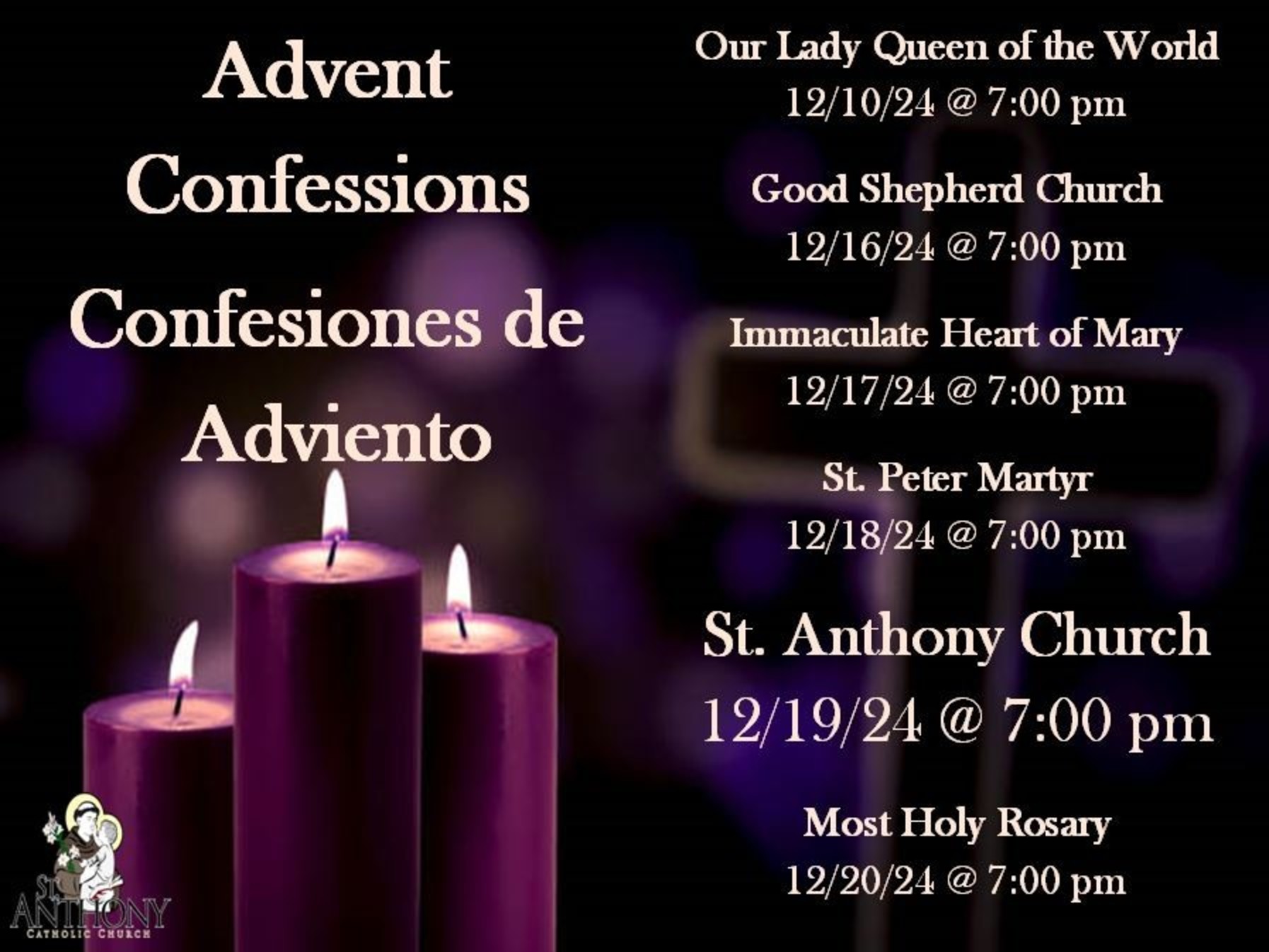 Advent Confessions 2024