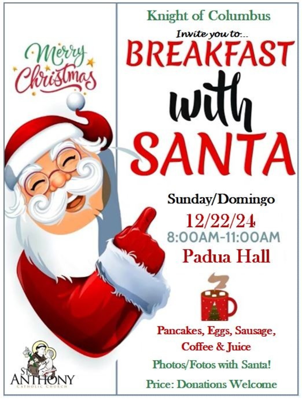 Breakfast With Santa